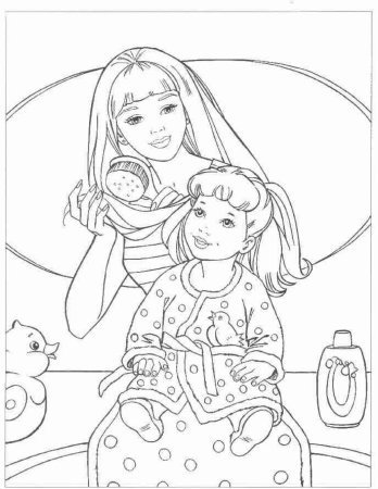 Мама раскраска для детей