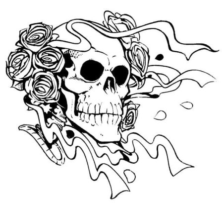 Страшные раскраски