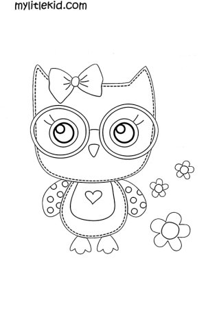 Раскраски игрушку сову раскраски