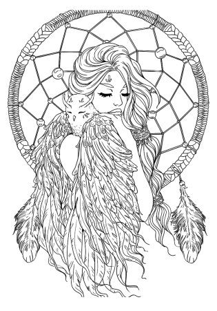 Разукрашка для взрослых