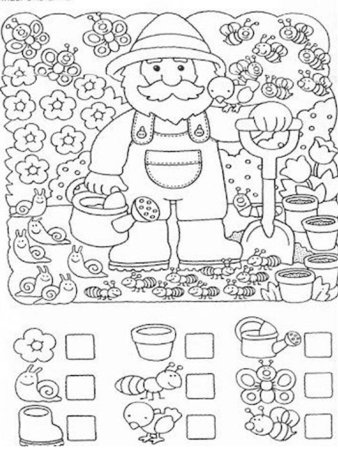 Задания на внимание для дошкольников