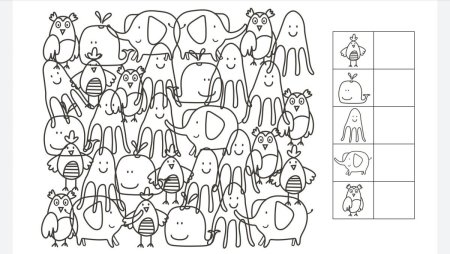 Найди и сосчитай