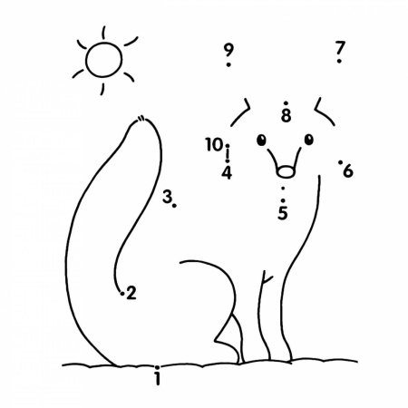 Соедини точки по порядку