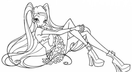 Феи Винкс раскраска