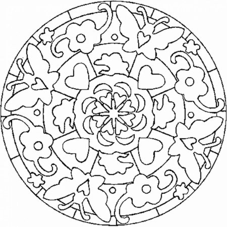 Мандала для детей 10 лет