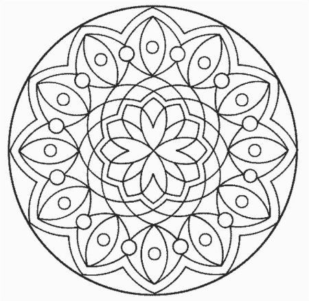 Мандалы 4 класс