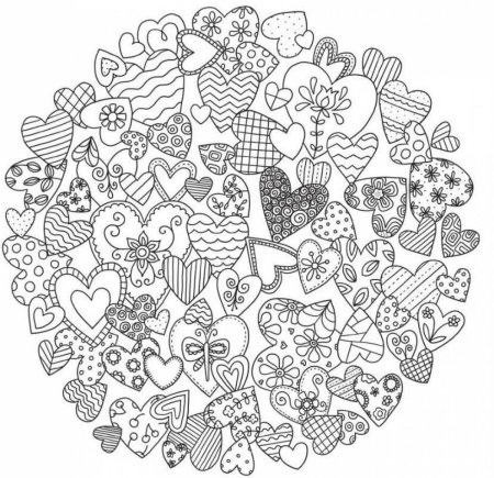 Раскраски с мелкими деталями