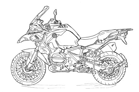 Габариты BMW r1200gs