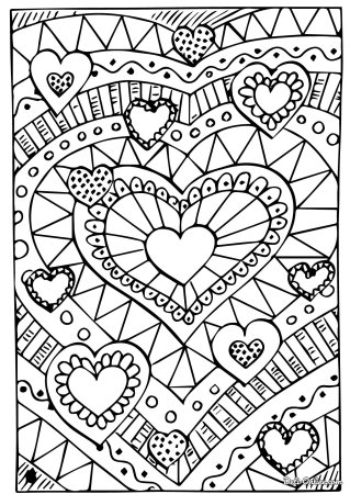 Раскраски антистресс для девочек