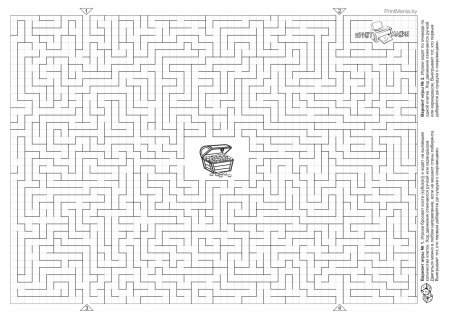 Необычные лабиринты для детей