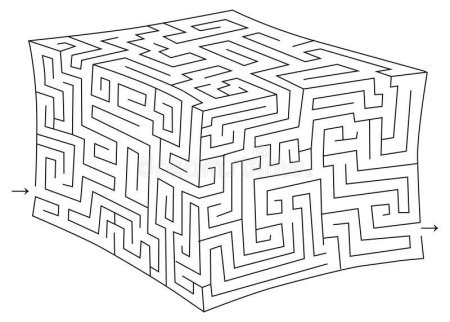 Лабиринт объемный