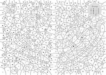 Раскраска по цветам