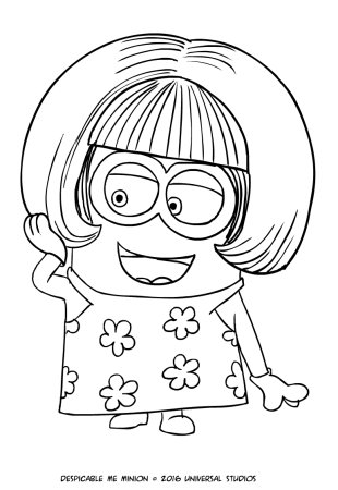 Прикольные раскраски для девочек