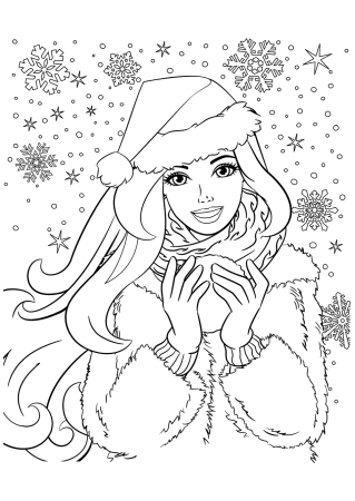 Раскраски для девочек новые