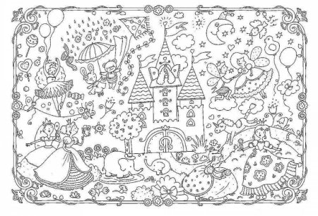 Раскрашивание мелких деталей