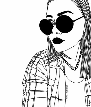 Крутые раскраски для девочек