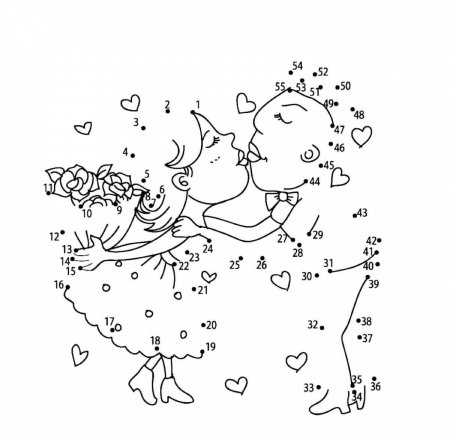 Рисование по точкам для детей 7 лет