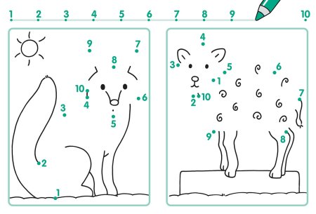 Соедини точки по порядку