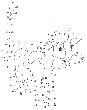 Рисунки по номерам соединять для детей