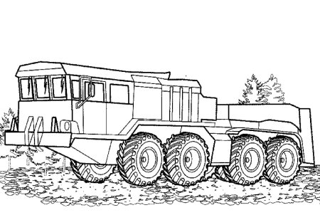 Раскраска военные машины