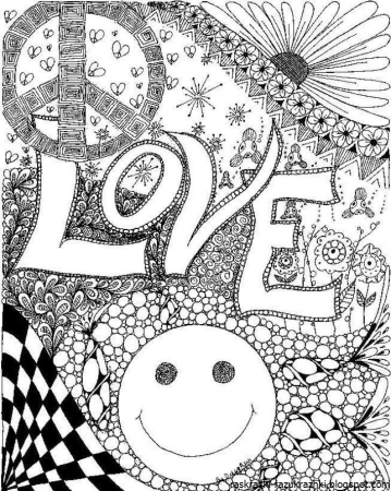 Клевые раскраски для подростков