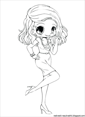 Раскраски для девочек милые раскраски