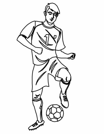 Раскраска футбол
