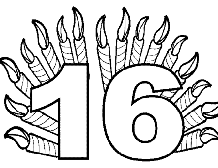 Картинки для раскрашивания 16 лет