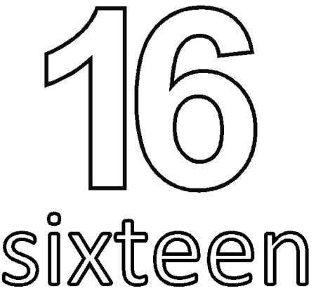 Цифра 16
