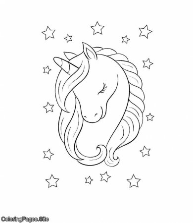Раскраски для девочек Единороги