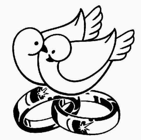 Рисунок на годовщину свадьбы