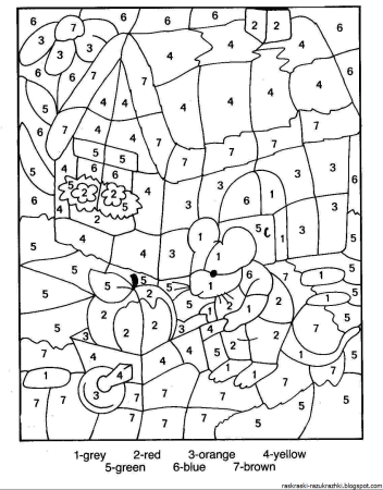 Рисование по номерам для детей