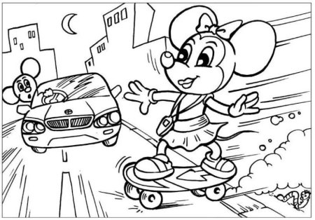 Раскраска ПДД