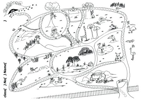 Карта раскраска