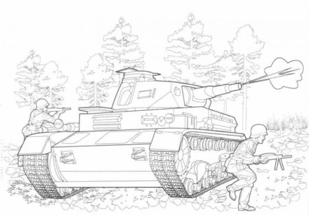 Раскраска десантник