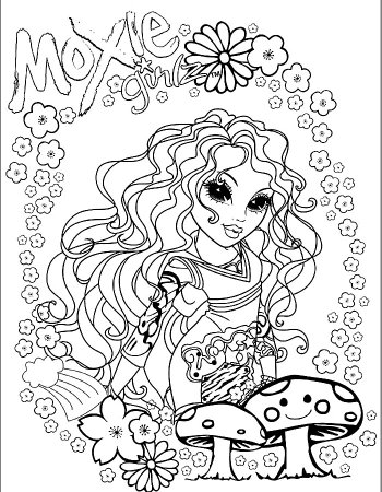 Раскраска Мокси Эйвери