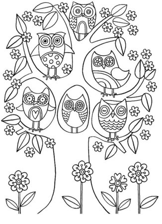 Раскраска антистресс для детей 5 лет