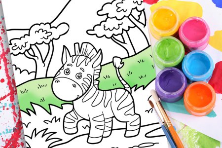 Краски и раскраски