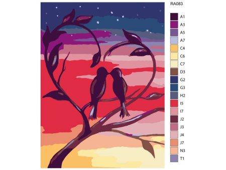 Картины по номерам несложные