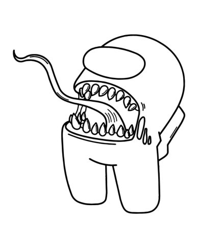 Амонг АС импостер монстр
