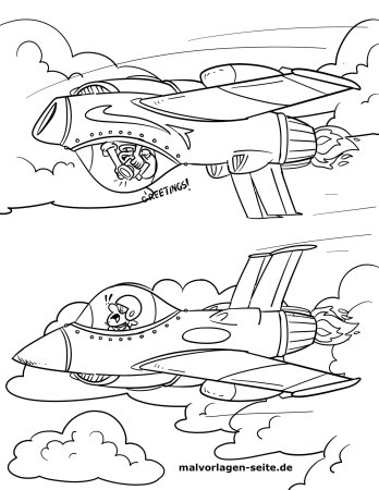 Интересные раскраски самолетов