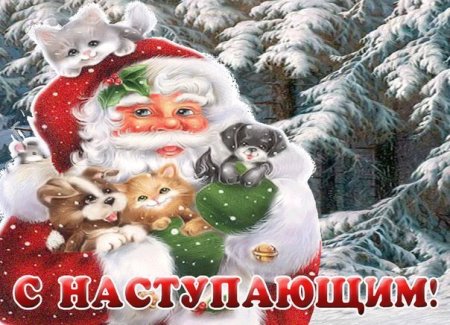 Вас тоже с наступающим новым годом