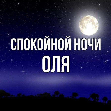 Спокойной ночи, Оля