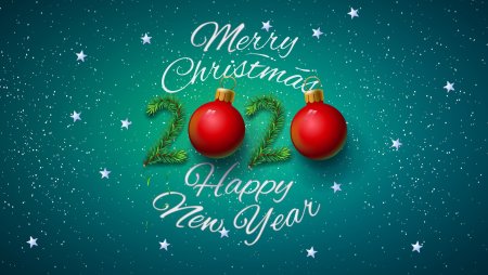 Новогодние открытки Merry Christmas