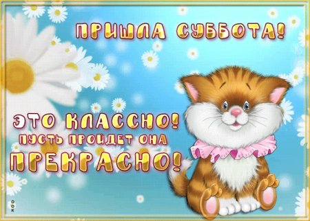 Суббота классный день