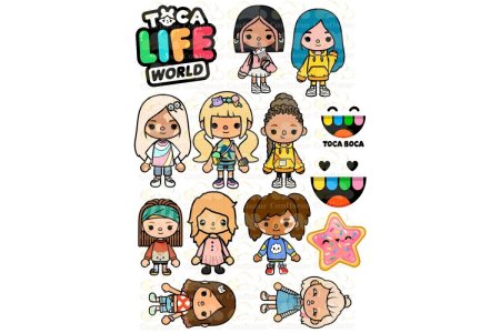 Тока бока персонажи