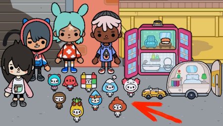 Секретные Крампеты в toca Life World