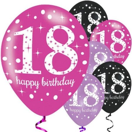 С днём рождения 18 лет