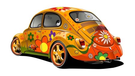 Фольксваген Жук Flower Power