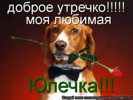 С добрым утром Юля